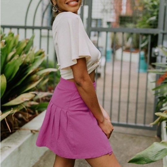 (B22) Lizard Thicket Beautiful Day Skirt, Pink, Size Large, NWT - Picture 2 of 5